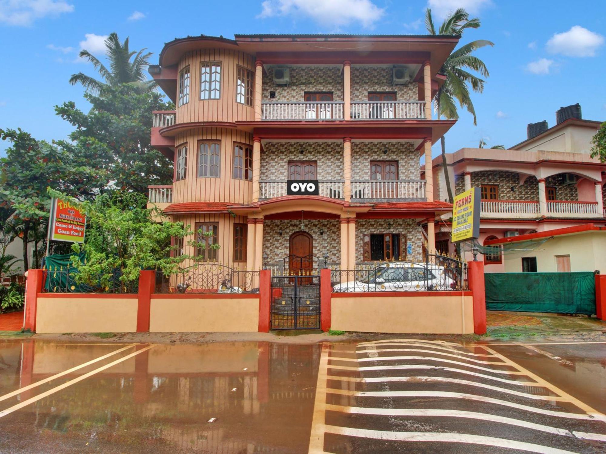 Hotel O Ferns Guest House Calangute Esterno foto